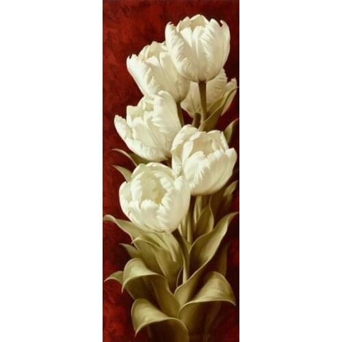 Moonzero DIY 5D Diamond Painting Cross Stitch Diamond Embroidery Floral Painting for Rhinestones Full Square Crystal Mosaic Gift