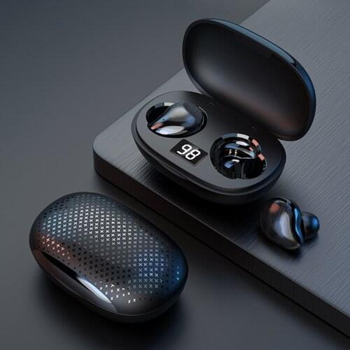 Bluetooth headset 5.0 charging box touch headset 6D true wireless mini in-ear noise reduction sports headset with microphone