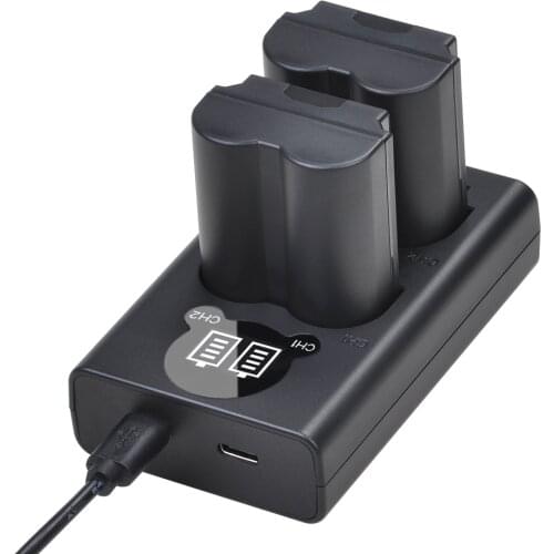 2pc x 7.2V 2280mAH NP-W235 NP W235 Li-ion Bateria Charger Replacement For Fujifilm Fuji X-T4, XT4 cameras