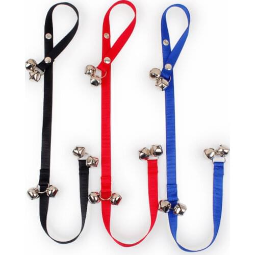 Dog Doorbells Premium Quality Training Potty Adjustable Door Bell Dog Bells for Potty Training Your Puppy 7 Loud 1.4-inch Bells