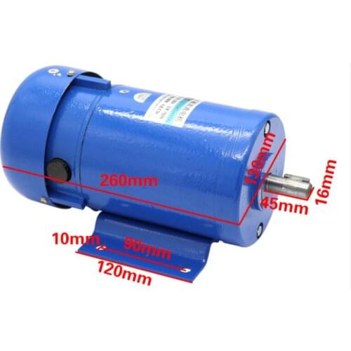 220V DC permanent magnet motor 750W high power 1800RPM high speed motor speed forward and reverse motor