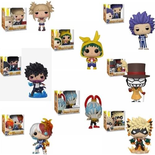 NEW Funko Pop My Hero Academy Animation Himiko Toga #610 DABI #637 Limited Vinyl Action Figure Model Toys for Children Gifts