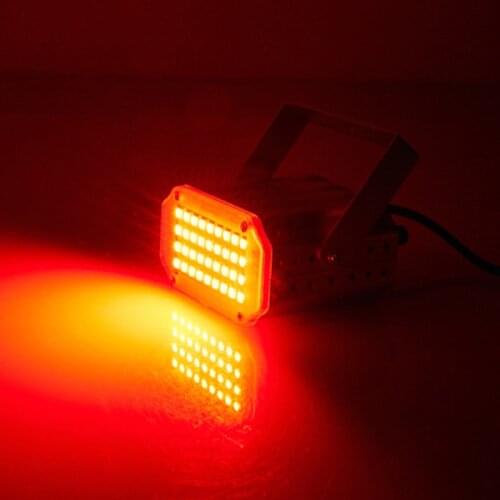 AC90-240V Flash 36pcs Led DJ Disco Strobe Light Sound Voice Music Control Stroboscope Lamp Holiday Party Club stage lighting