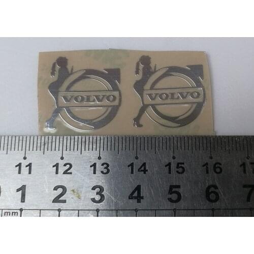 Metal Paste with Pink Lady Stickers for 1/14 Tamiya RC Truck Car VOLVO FH12 FH16 56360 DIY