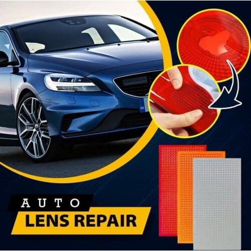 Auto Lens Repair Kit Car Tail Light Repair Film High Strength Red Lens Repair Film Car Stickers Dropshipping