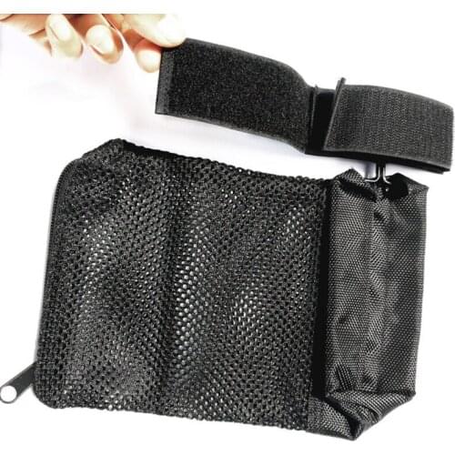 Hunting Mesh Bag M4 Military Shooting Nylon Brass Shell Catcher with Zippered Bottom Hunting Pouches M68D