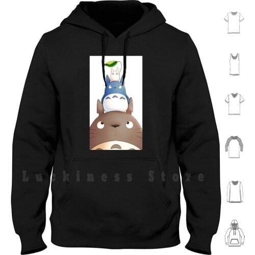 Totoro - Chan hoodies long sleeve Totoro My Neighbor Totor Animates Movie Japan