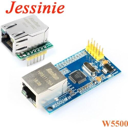 USR-ES1 W5500 SPI to LAN Ethernet Converter Network Module TCP / IP 51 / STM32 Microcontroller Program Over W5100