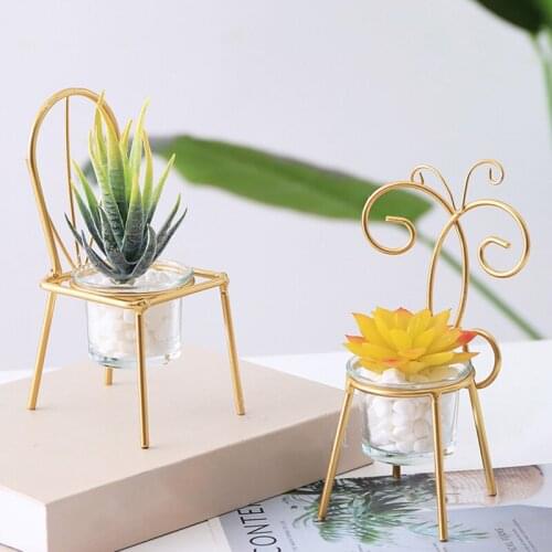 Flower Vase For Modern Home Decor Glass Vase Small Terrarium Glass Table Ornaments Flower Plant Vase