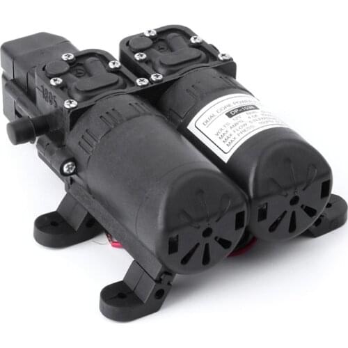 High Power Pressure Double Pump 12V DC Mini Electric Water Motor Machine