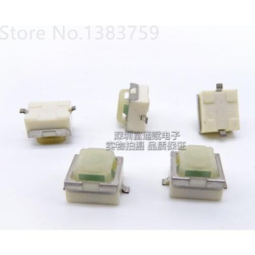 10pcs Soft rubber 6.6*6.3*5MM car air conditioning button SKPGAAE010 silicone tact switch