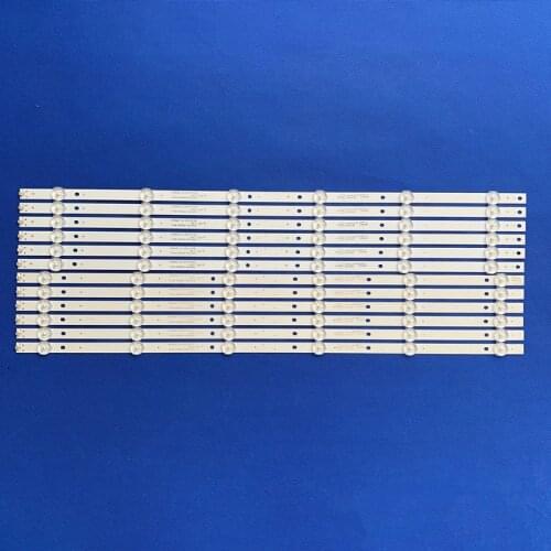 12pcs For 55''Toshibia Philips 55PUF6051/T3 Light backlight strip 4708-k550wd-a3213k21 a3213k31 K550WD7 4708-K55WDR-A1213K11