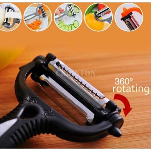 500Pcs/Lot Vegetable Fruit Carrot Potato Peeler Parer Julienne Cutter Slicer Kitchen Tool