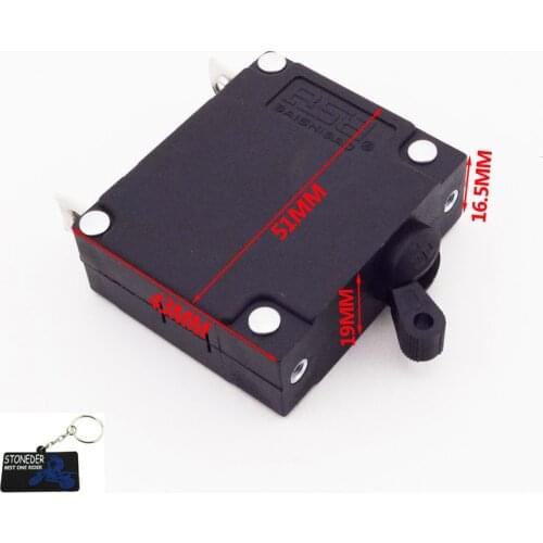 STONEDER Circuit Breaker 23A In BSB1-30 230V 2000A Chinese Generator 28.8A Trip Amps HERTZ 50/60