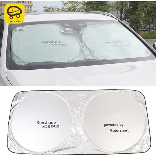 CarManGo Car Accessories Front Windshield Sunshade Sun Visor Shade Protection Windshield Cover For BMW X3 G01 X4 G02 2018-2020