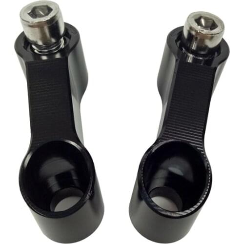 MT09 MT07 MT-09 MT-07 Z750 Z800 Z1000 ER-6N ER6N Bolts Size 10mm Mirrors Extension Riser Extend Adapter For Yamaha For Kawasaki