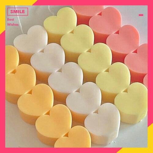 Heart-shaped Handmade Candle Mould Diy Candle Mold Plastic Candle Making Tool Gypsum Plaster Crafts Soap Molds Ornament New