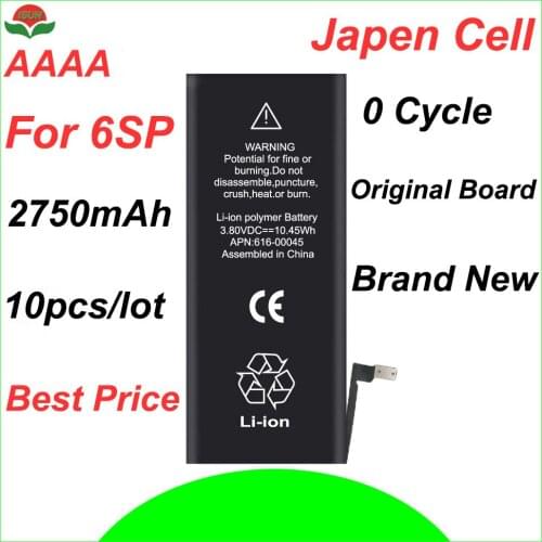 ISUN 10pcs/lot AAAA 616-00042 Li-Ion Battery for iPhone 6S Plus + Battery Replacement Repair