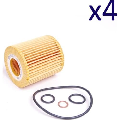 Original eustein Oil Filter Kit - European for N40-N46 European 4 cylinder engines 11427501676 11427508969 11427619319