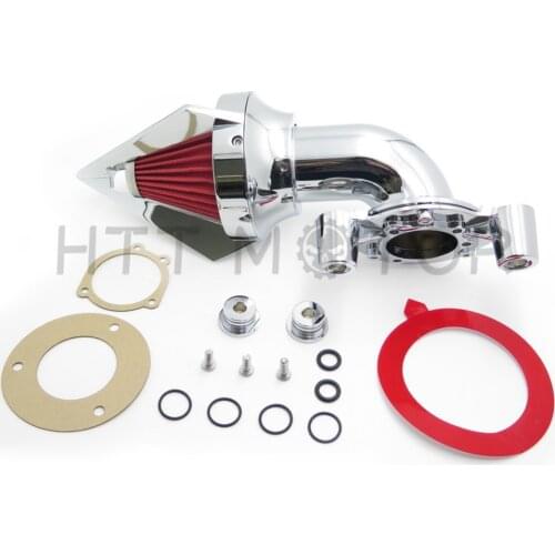 Aftermarket free shipping motorcycle parts Cone Spike Air Cleaner for 1991-2006 Harley Davidson XL models sportstar chrome