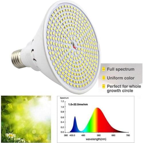 290 LED indoor plant Grow light New Full Spectrum bulbs E27 lamp veg growbox growing Green house Hydro sunlight Phyto Lamp