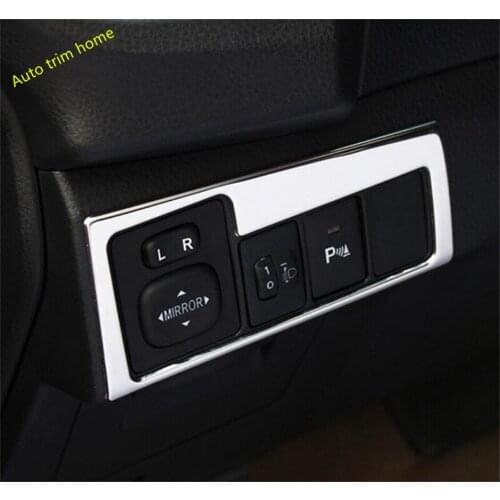 Lapetus Head Lights Lamp Switch Button Panel Cover Trim Fit For Toyota Corolla Left-hand Drive Model 2017 2018