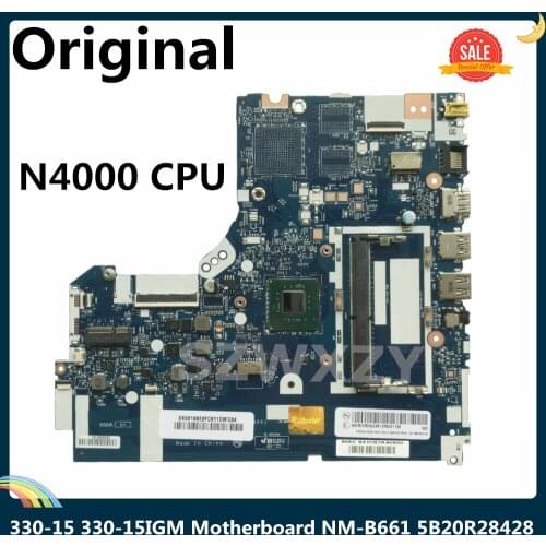LSC For Lenovo IdeaPad 330-15 330-15IGM Laptop Motherboard EG431 EG532 N4000 CPU NM-B661 5B20R28428 DDR4