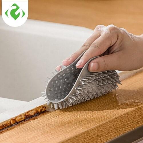 Multi-Purpose Dishwashing Silicone Cleaning Brush Heat-Resistant Mat Dish Towel Washing Rags Kitchen Tools Kitchenware Dishcloth