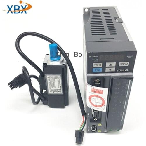 New 750W 0.75KW 2.39NM 3000rpm NEMA32 80MM ASD-B2-0721-B ECMA-C20807RS AC servo motor drive kit with