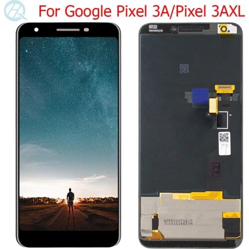 Original Pixel 3A Display For Google Pixel 3A 3AXL LCD Touch Screen 3A G020A 3A XL G020F Display LCD Screen Glass Panel Assembly