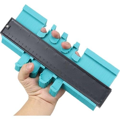 Profile Gauge Contour Gauge ABS Profile Measuring Tools Duplicator Tiling Laminate Various Specifications 12/25CM Widened Lock