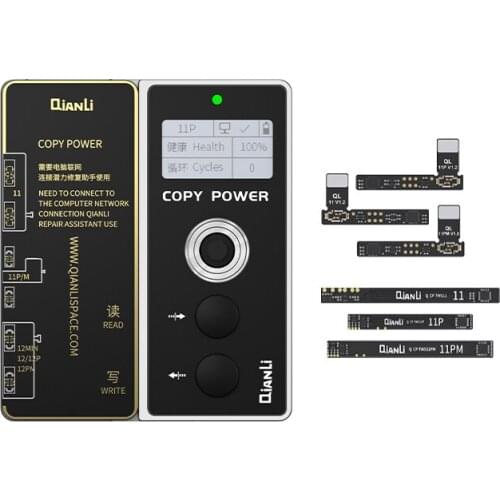 QIANLI Copy Power Battery Flex Cable Data Copy for iPhone 11 11PRO 12PROMAX Non-Genuine Battery Warning Pop Ups Corrector