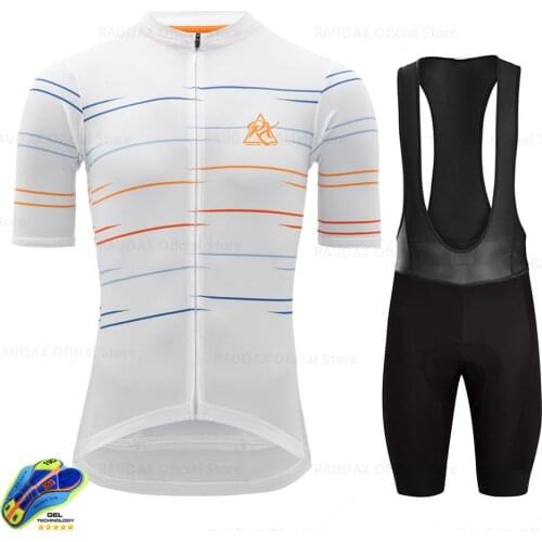 RX 2020 Mens Clothes Wear Better Rainbow Pro Team Areo Cycling Jersey Short Sleeve Cycling Clothing Summer MTB Road Bike Sets
