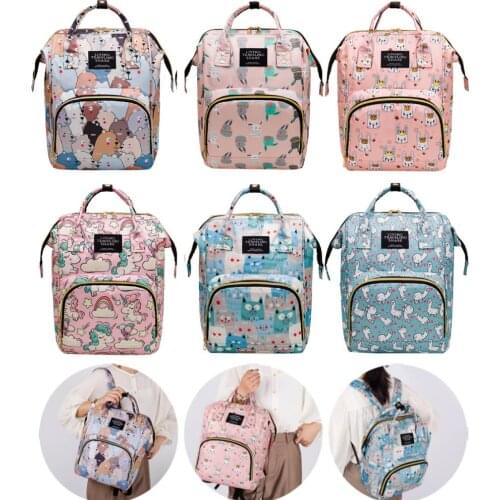 Mummy Maternity Diaper Bags Waterproof Large Capacity Baby Backpack For Moms Stroller Organizer Womens Shopper Fashion Bag 2020