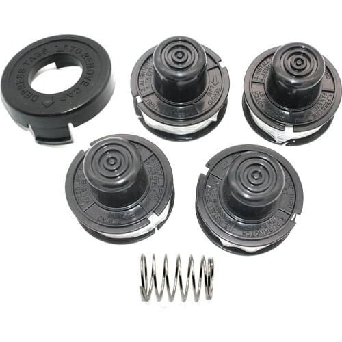 4PKS Spool and Line Bump Feed Fits Black & Decker GL250 GL310 GL360 GLC500 ST200 ST300 ST400 ST1000 Strimmers A6226