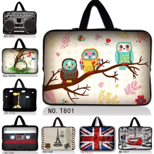 Owls Laptop Sleeve Bag 13 For MacBook Air 13 Case Laptop Sleeve Cover 11 13 15 17 inch Computer Case For Mac Book Pro