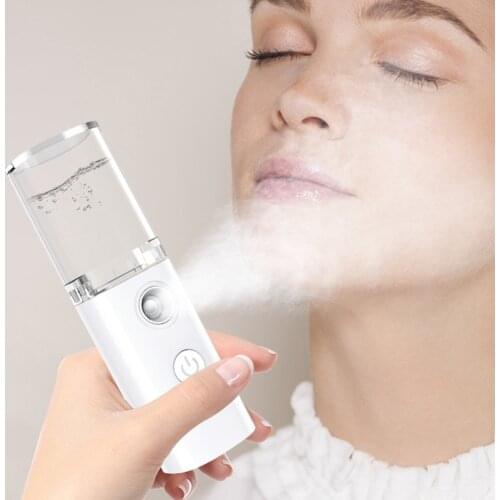 200mAh USB Face Steamer Nano Mister Facial Sprayer Nebulizer Skin Care Hydration Water Replenishing Beauty Instrument