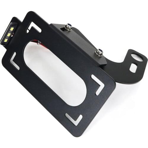 Side Fender Eliminator Fit for Triumph Bonneville Speed Twin STREET TWIN BONNEVILLE BOBBER Side Mount License Plate Holder