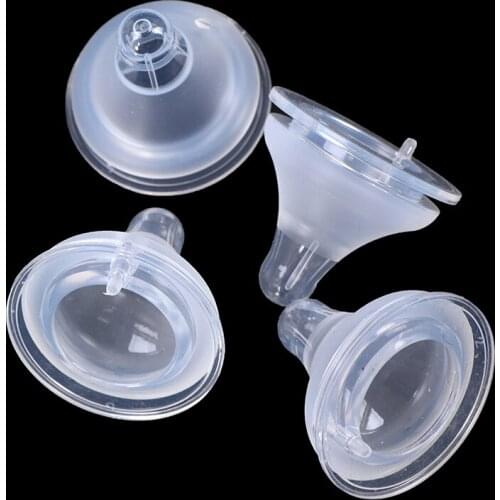 1 Pc Silicone Soft Safety Liquid Pacifier Nipple Natural Flexible Replacement Accessories For Wide Mouth Milk Bottle