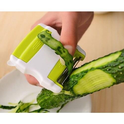 1PC Paring Knife Rotation Round Peeler Grater Slicer Cooking Tools Vegetable Fruit Potato Cutter Kitchen Tool Helper KX 003