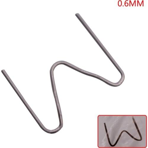 100PCS 0.6/0.8mm Hot Stapler Staples For Car Bumper Plastic Welder Repair Kit