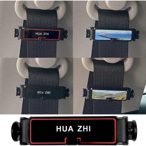 2Pcs Universal Car Safety Seat Belt Stopper Strap Adjuster Support Clip Holder