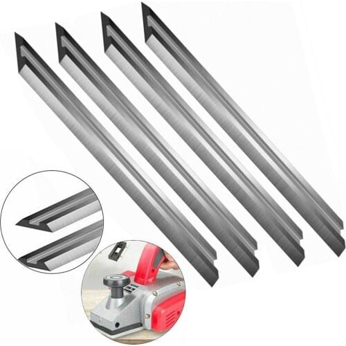 4pcs/set 102mm Carbide Planer Blade Reversible Blade For AEG ATLAS-COPCO EH102 HB750 HBE800 For Woodworking Machinery Parts