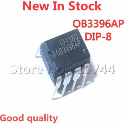 5PCS/LOT OB3396AP OB3396 DIP-8 power management chip In Stock NEW original IC