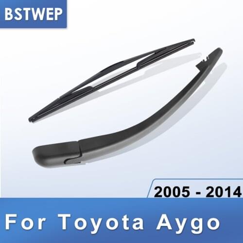 BSTWEP Rear Wiper & Arm for Toyota Aygo 2005 2006 2007 2008 2009 2010 2011 2012 2013