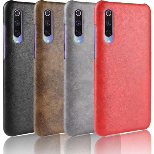 For Xiaomi Mi 9 Case Litchi Skin Pattern PU Leather and PC Book Cover For xiaomi mi 9 Explore mi9 SE 9SE Phone Case