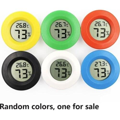 Mini LCD Digital Thermometer Hygrometer Fridge Freezer Tester Temperature Humidity Meter Detector Thermograph Pet Auto Car