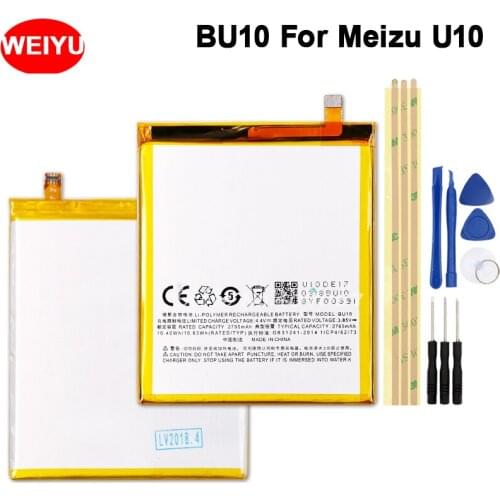 JRZ Meizu U10 Phone Batteries