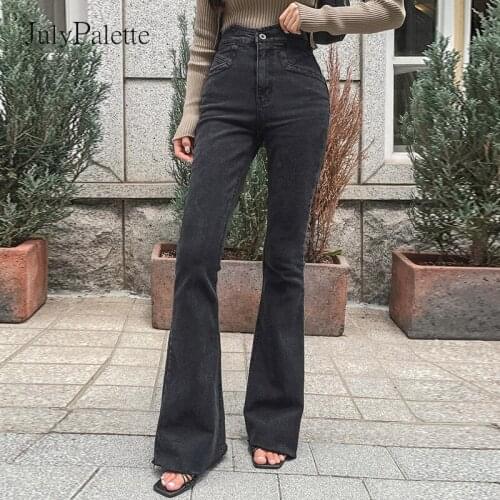 Женские джинсы клеш JulyPalette China At AliExpress