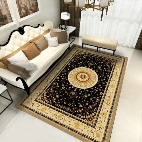 Classical European Persian Rugs Printed Carpets For Home Living Room Large Carpet Bedroom Parlor Coffee Table Thickened Rug Mat